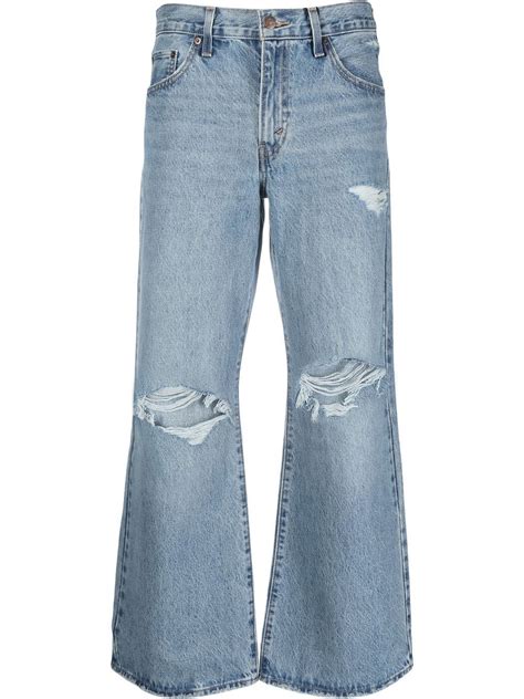 Levis Baggy Bootcut In Blue Modesens