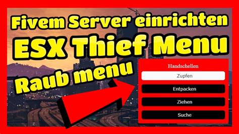 Fivem Esx Carthief Installieren Tutorial Fivem Server Einrichten Hot