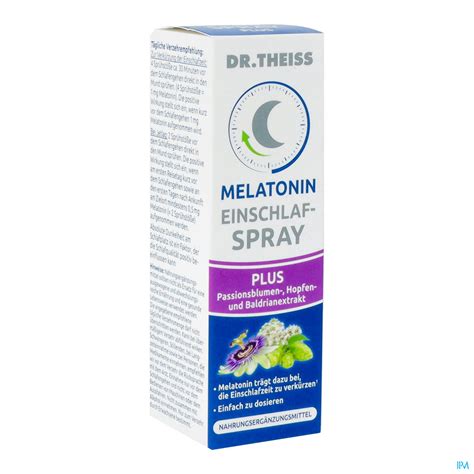 Theiss Melatonin Spray Plus Ml Deine Apotheke