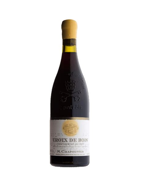 夏伯帝酒莊庫迪伯教皇城堡紅酒 M Chapoutier Chateauneuf du Pape Croix de Bois加佳酒Plus9