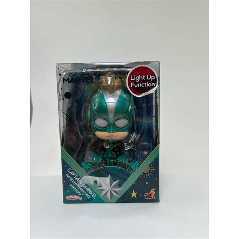 野獸國 Hot Toys COSBABY COSB 驚奇隊長 星際部隊裝 戰鬥款 蝦皮購物