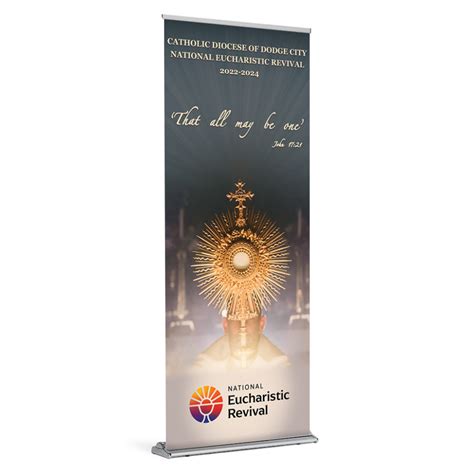 Diocese Of Dodge City 2022 Eucharistic Revival Banner Diocesan