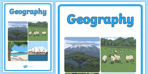 Geography Cover Page Geography For Kids School Book Covers – NBKomputer