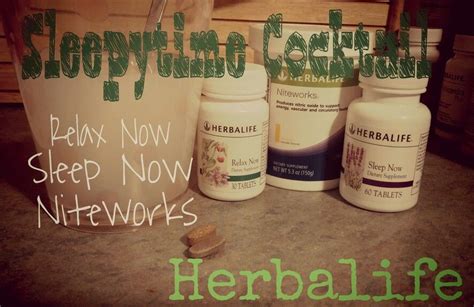 Having Trouble Sleeping Try This Combo Of Herbalife Supplements Relax