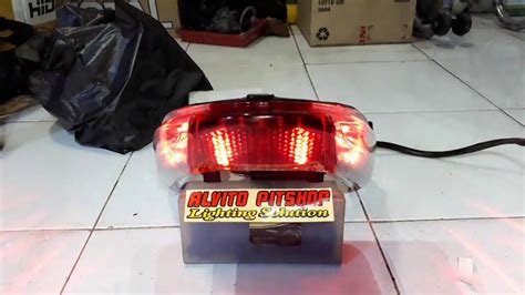 Lampu Rem Led Vario 110 Custom Stoplamp Sein Vario CW YouTube