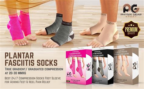 Amazon Plantar Fasciitis Socks With Arch Support For Men Women