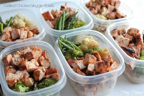 Grilled Chicken Veggie Bowls Meal Prep Like A Pro