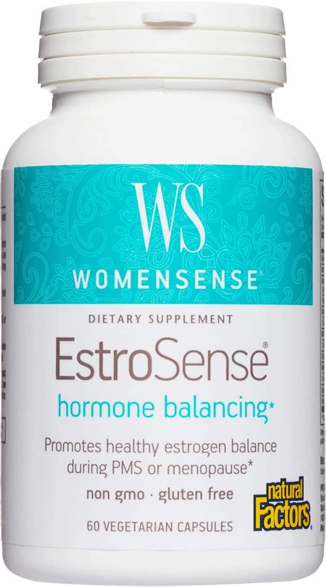 Womensense Estrosense By Natural Factors Natural