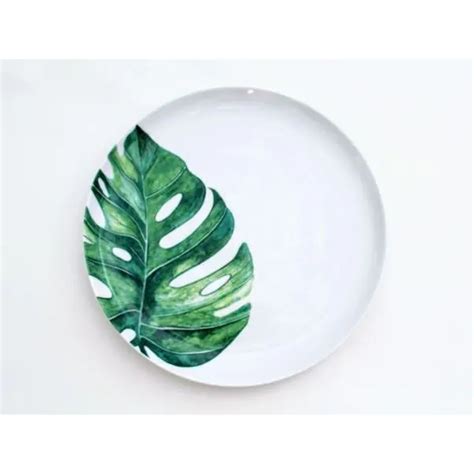 Talerz P Ytki Cm Karolina Nora Monstera S Polska Porcelana