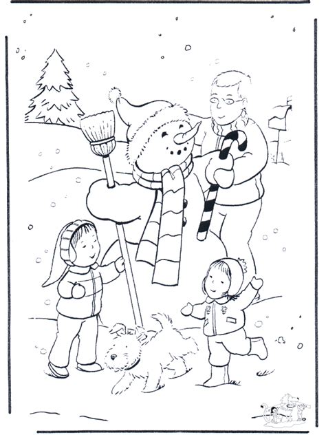 Dessins De Coloriage Hiver Imprimer Sur Laguerche Page