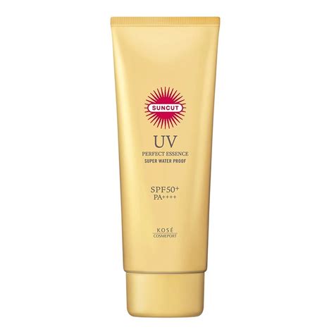 Kose Suncut Uv Perfect Essence Super Water Proof Spf Pa Weee