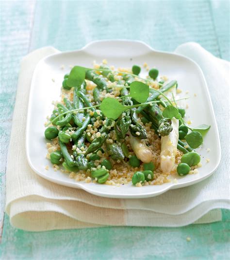 Recette Salade D Asperges Et De Légumes Au Boulgour Marie Claire