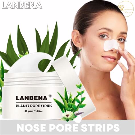 Lanbena Blackhead Whiteheads Remover Mask Facial Peeling Mask Nose