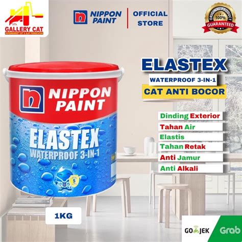 Jual Termurah Elastex In Nippon Paint Kg Kg Warna Lengkap