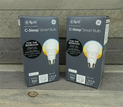 C By Ge C Sleep Led A Light Bulb Bluetooth Smart Bulb Pack