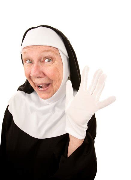 Funny Nun Stock Photo By ©creatista 40081733