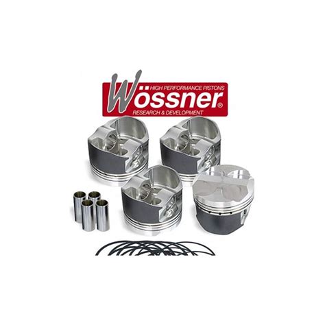 KIT PISTON WOSSNER HUSQVARNA CR WR 125 1984 1987 DIAMETRE 55 44MM