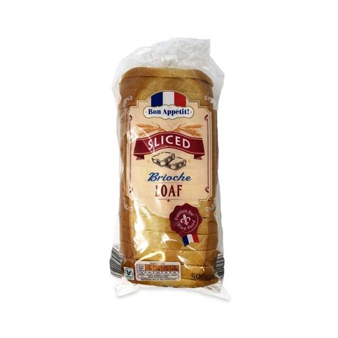 Sliced Brioche Loaf 500g Bon Appetit ALDI IE