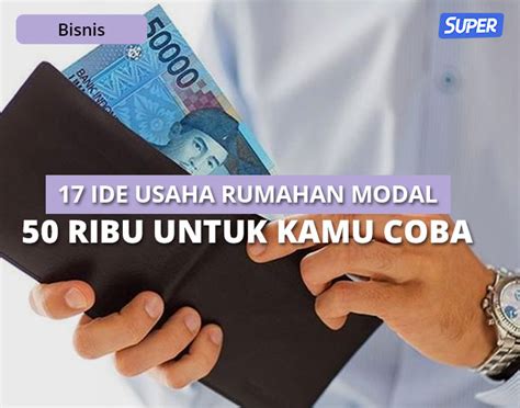 Ide Usaha Rumahan Modal Ribu Untuk Kamu Coba