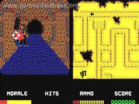 Platoon Commodore 64 Artwork Title Screen