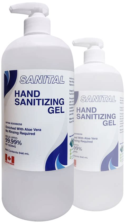 Sanital Hand Sanitizing Gel 70 Alcohol Penguin Health