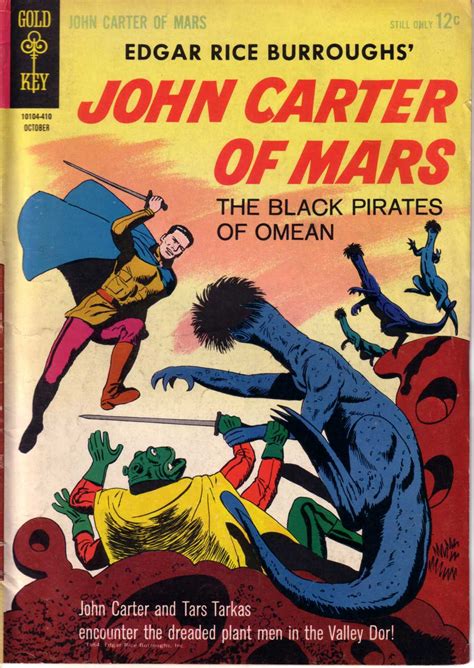 The B Side Barbarians John Carter Warlord Of Mars Via Gold Key