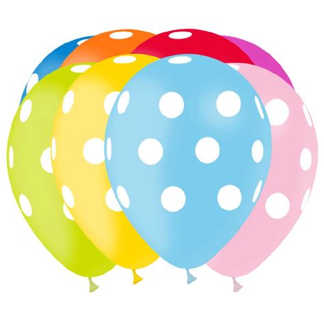 Ballons Pois Blancs Par