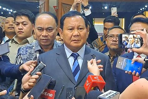 Menhan Prabowo Kawasan Asia Tenggara Mungkin Paling Aman Dan Tentram