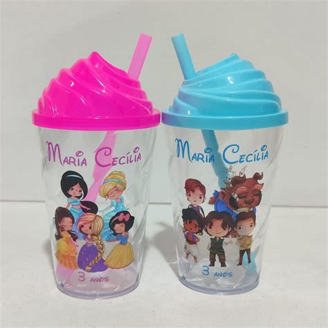 Copo Twister Ml Princesas Disney Cute Tampa Chantilly