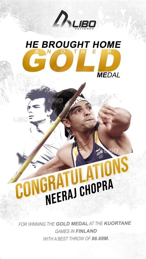 Neeraj Chopra Wins Javelin Gold At Kuortane Games In Finland