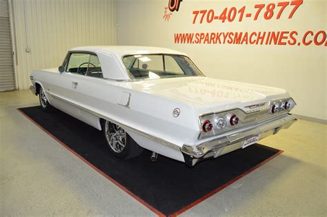 1963 Impala Ss White Sparkys Machines