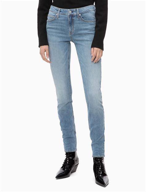 Blue Ckj 011 Skinny Mid Rise Jeans Jeans Calvin Klein