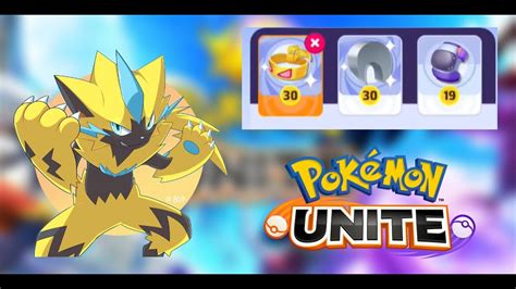 Best Held Items For Zeraora Pokemon Unite Best Build Youtube