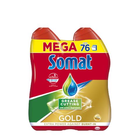 Detergent Somat Gold Gel Anti Grease X Ml Za Pranj Enaa