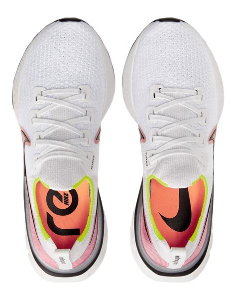 Nike Mens React Infinity Flyknit White Life Style Sports Ie