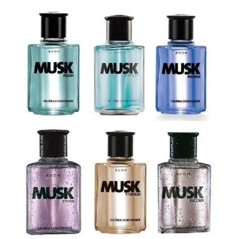 Col Nia Desodorante Musk Marine Intense Freeze Musk Titanium Musk