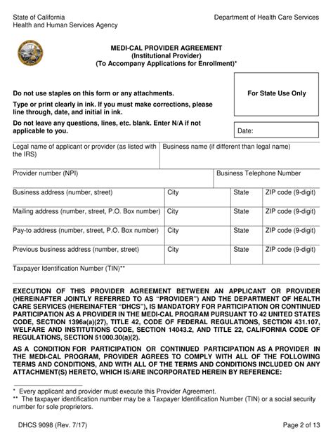 CA DHCS 9098 2010 Fill And Sign Printable Template Online US Legal