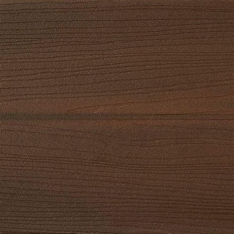 Fiberon Armorguard 34 In X 11 14 In X 8 Ft Brazilian Walnut Capped Composite Fascia Decking