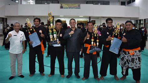 PSHT Juara Umum 1 Kejuaraan Pencak Silat Bupati Cup Kebumen 2021