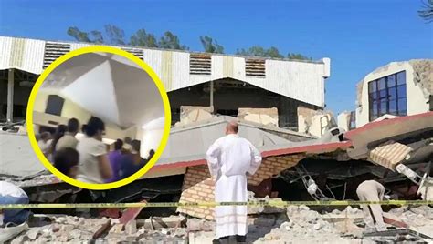 Iglesia De La Santa Cruz Video De La Misa Antes De La Tragedia El