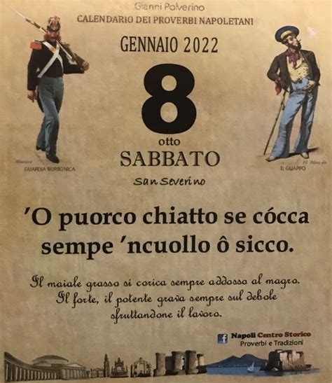 Il Calendario Dei Proverbi Napoletani By Gianni Polverino