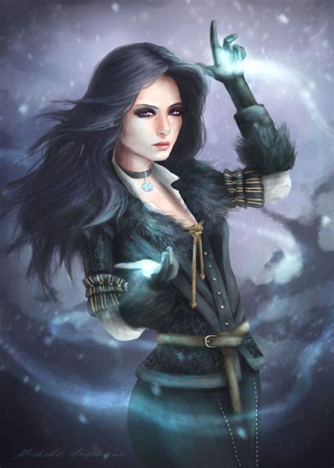 Yennefer Of Vengerberg Fan Page Witcher Art Dark Fantasy The Witcher