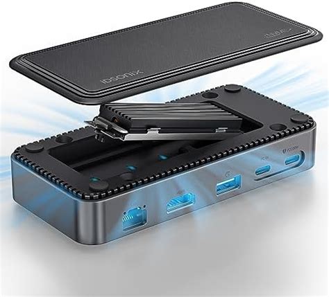 Amazon QWIIZLAB USB C Hub With SSD Enclosure Docking Station For