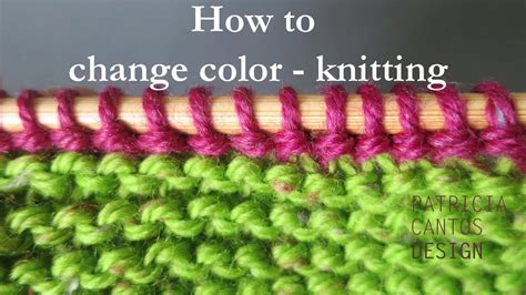 How Do You Change Colors In Knitting