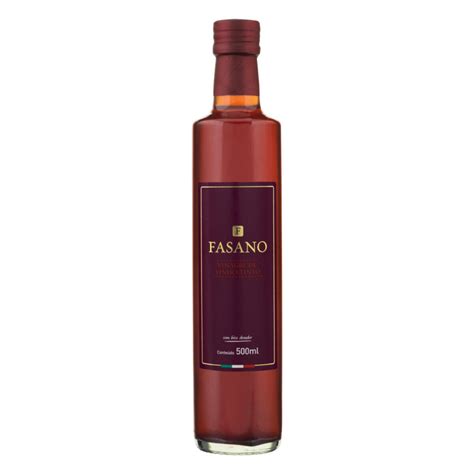 Vinagre De Vinho Tinto FASANO 500ml