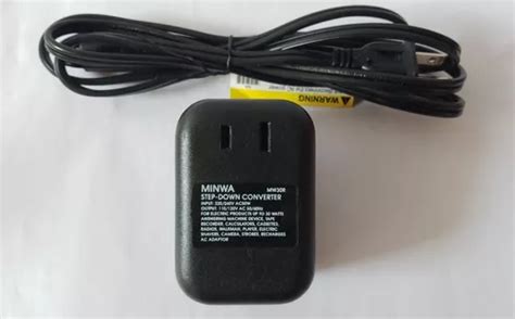 Transformador Minwa 220v A 110vol 50w Para Playstation 1 Psx Cuotas