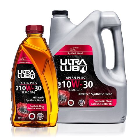 Ultra1plus 10w 30 Synthetic Blend Motor Oil Sp Ilsac Gf 5