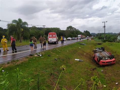 De 13 A 19 1 Semana Cinco Mortes Em Acidentes Na BR 280 E