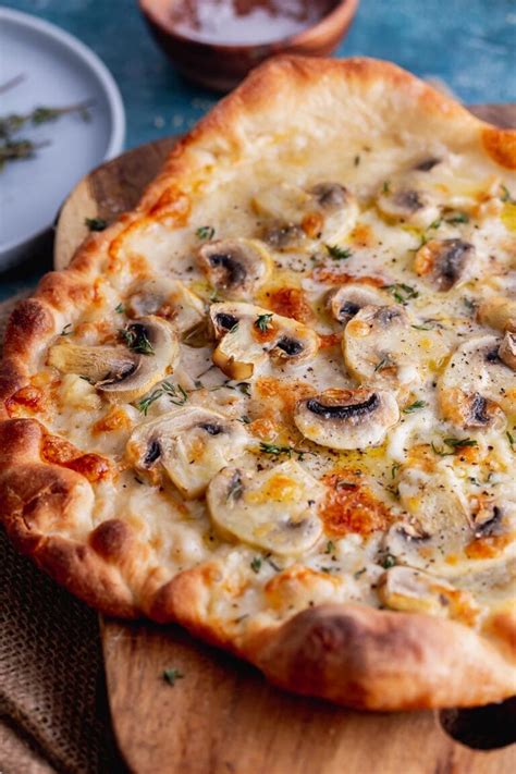 Skillet Truffle Mushroom Pizza • The Cook Report