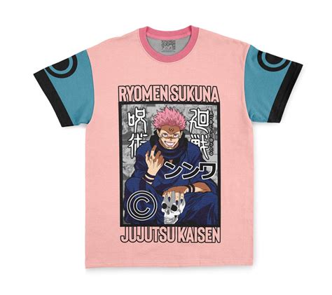 Animedwarf Ryomen Sukuna Jujutsu Kaisen Streetwear T Shirt Animedwarf